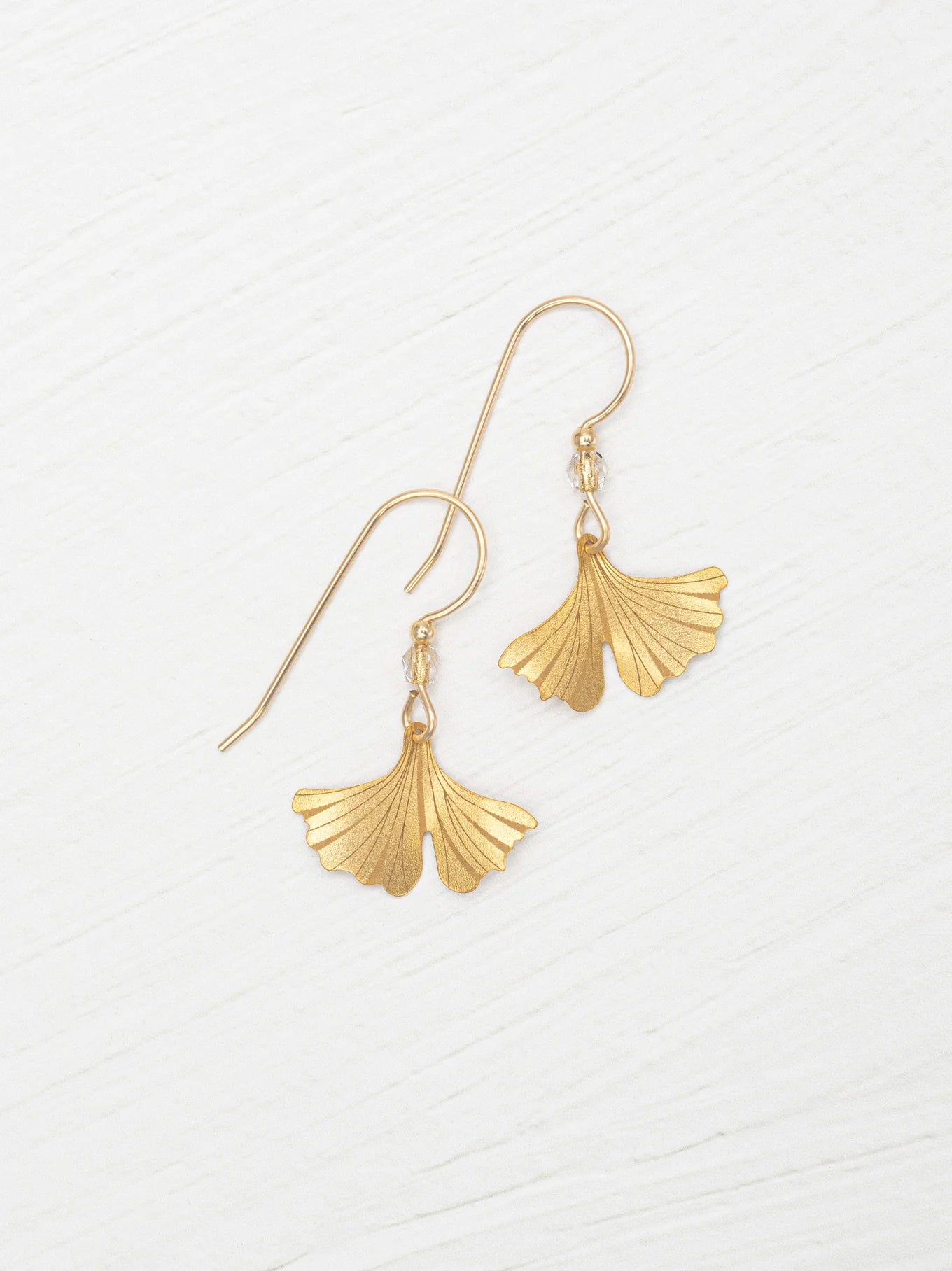 Petite Gingko Earrings