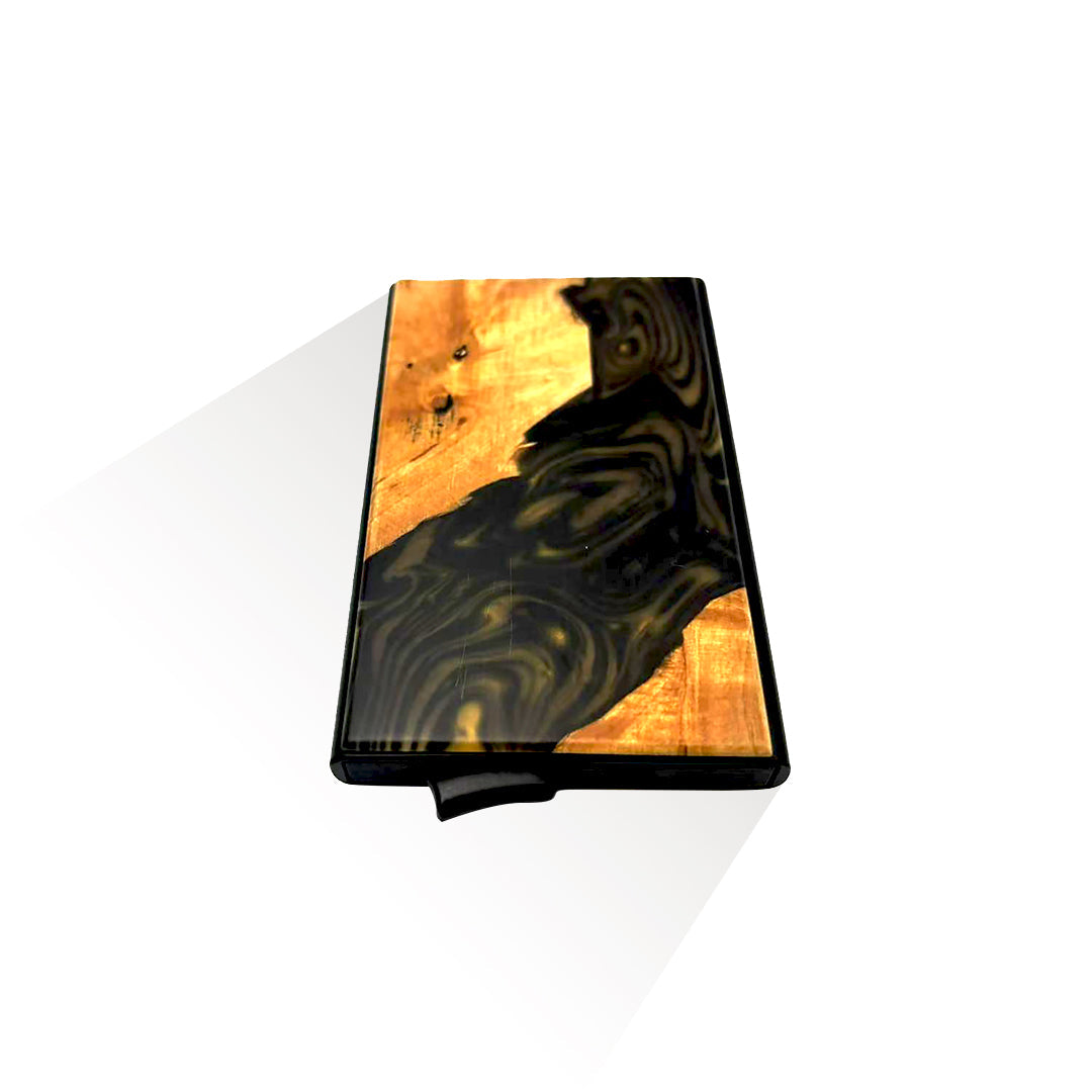 Wood & Resin Smart Wallet