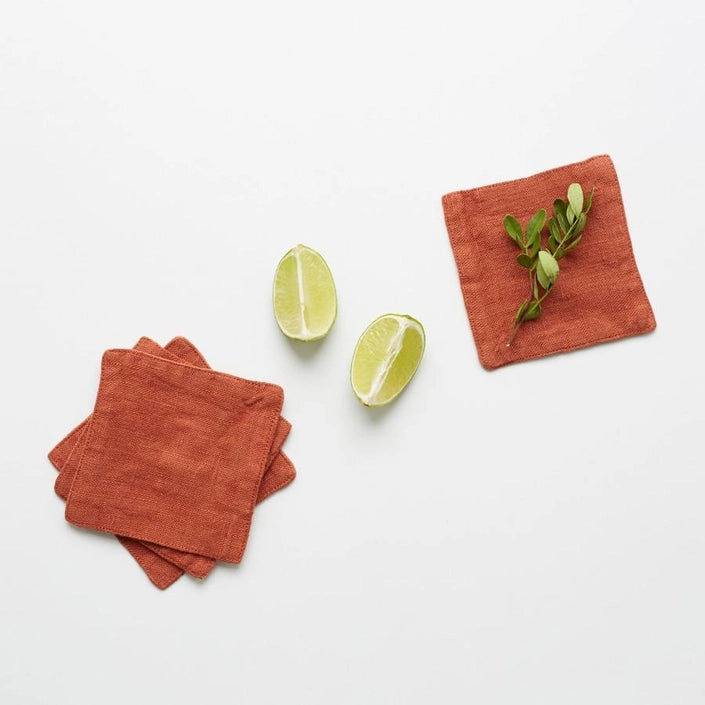Linen Coasters set/4