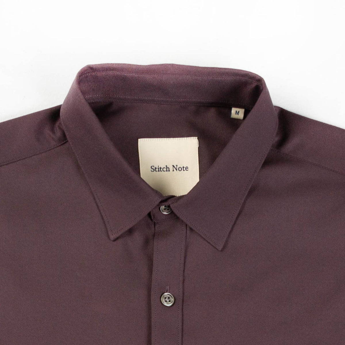 Luxe Dark Purple Long Sleeve Shirt