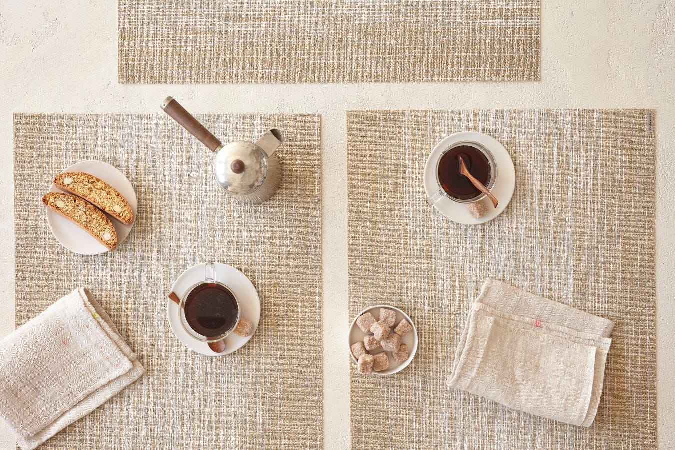 Placemat Ombre Gold Rectangle 14x19
