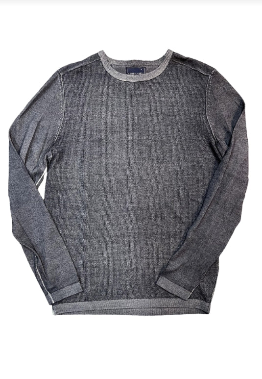 Merino Wool Sweater, Charcoal