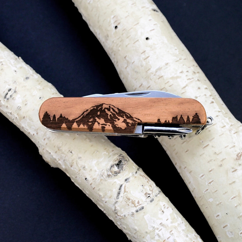 7-Tool Pocket Knife, Mt. Rainier