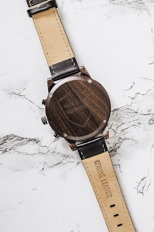 Kingsmen Wooden Watch (Sapphire Blue)