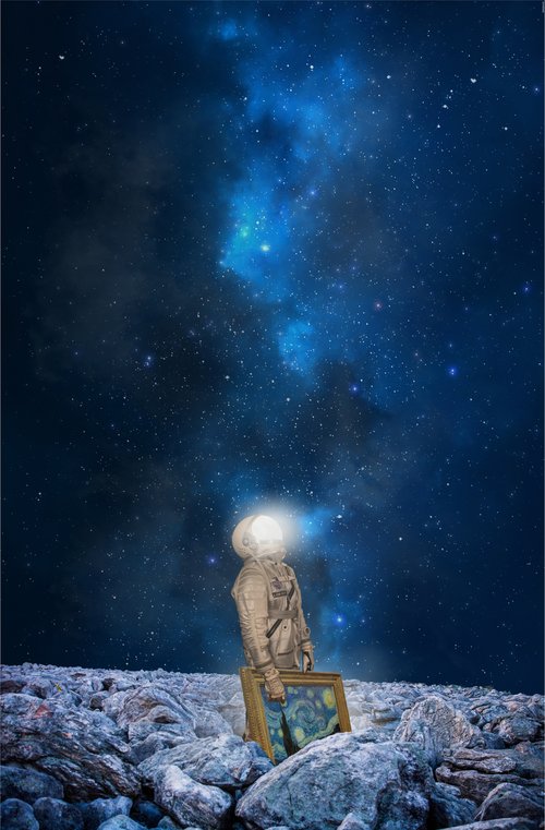Starry Night Print, 12x16