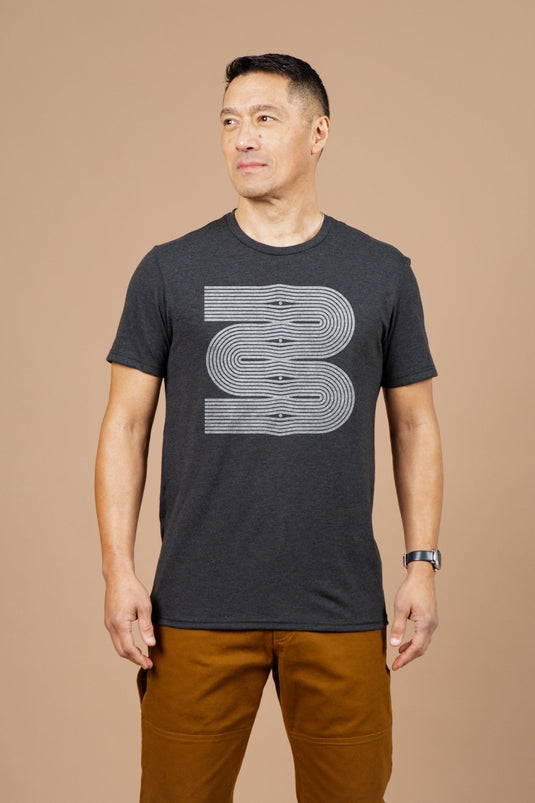 Side Winder Tee / Black