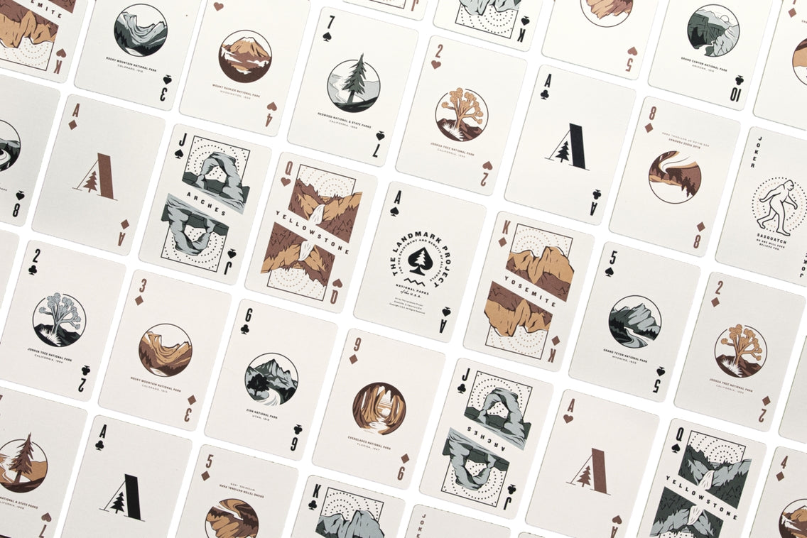 National Parks Playing Cards