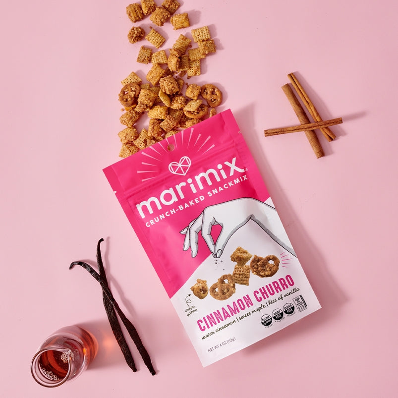 Crunch-Baked Snackmix, Cinnamon Churro