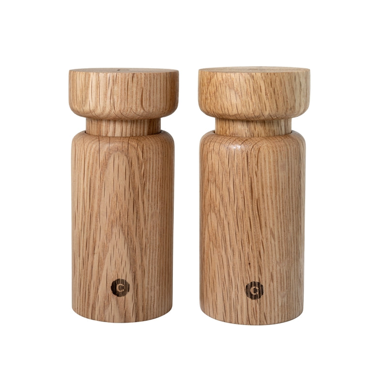 Helsinki Wood Salt & Pepper Set
