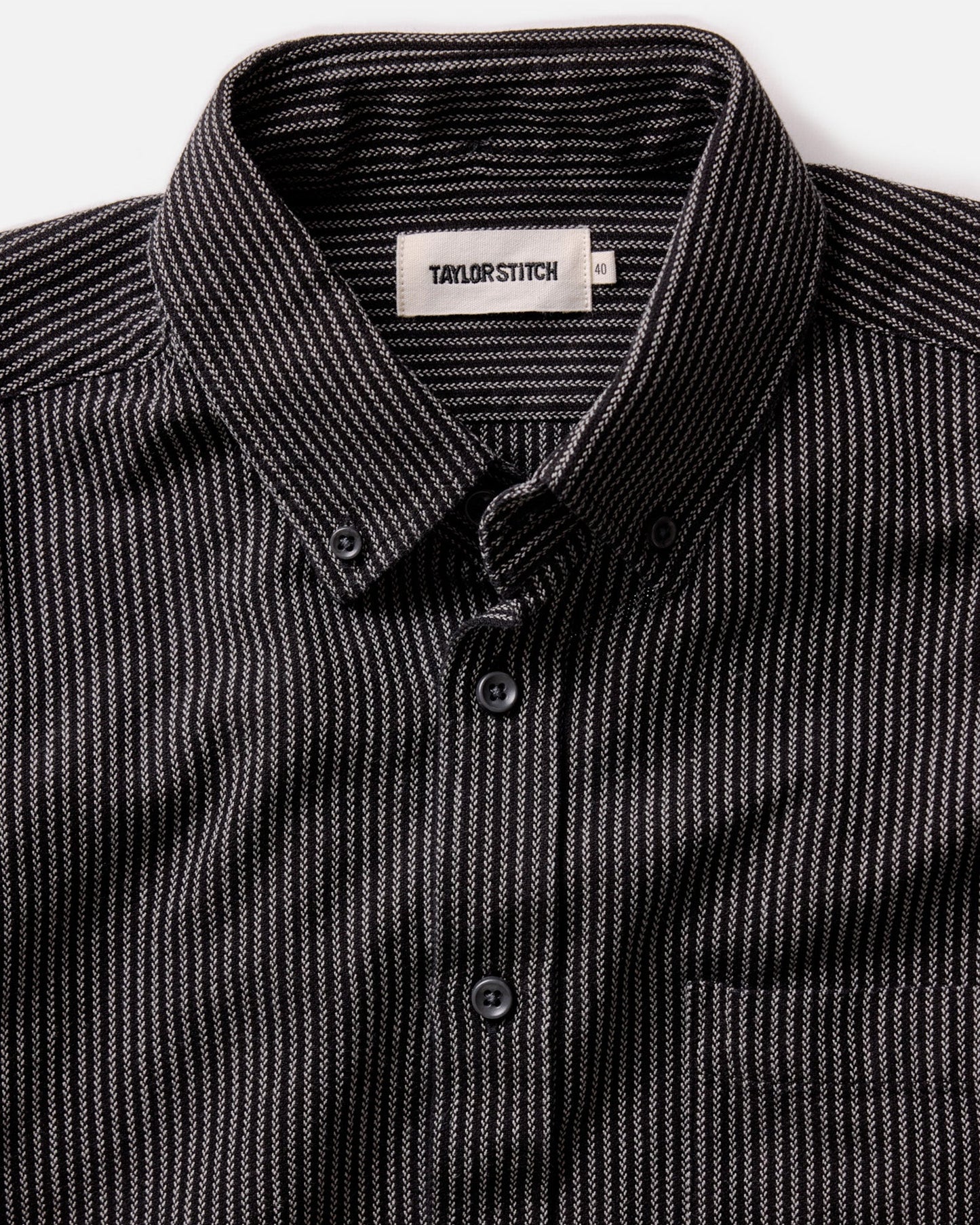 The Jack Shirt, Roped Black Indigo