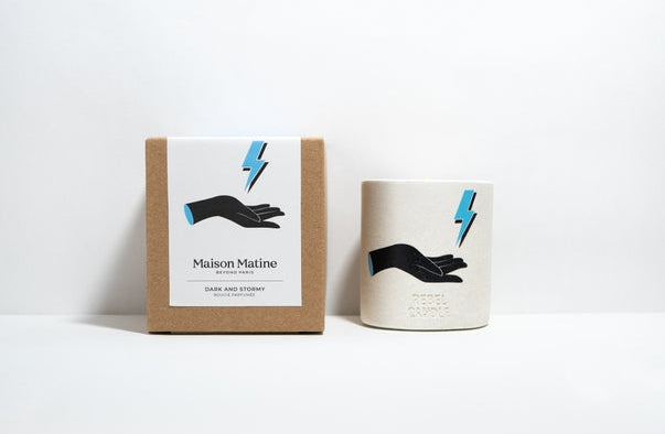 Dark and Stormy Scented Candle