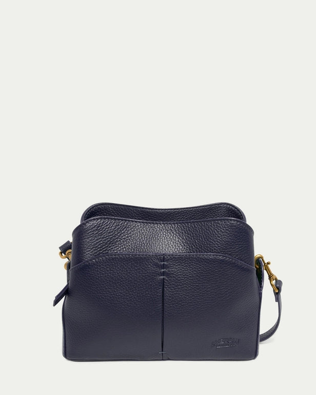 Tulip Crossbody, Dark Navy