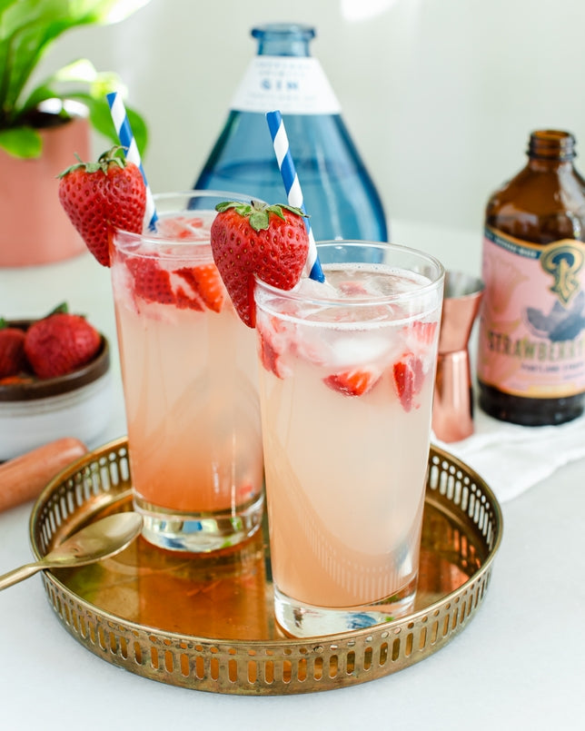 Strawberry Lemon Lime Syrup