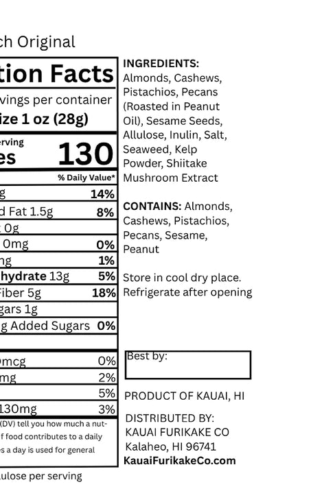 Original Furikake Nut Crunch