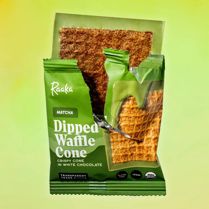 Dipped Waffle Cone Bar, Matcha