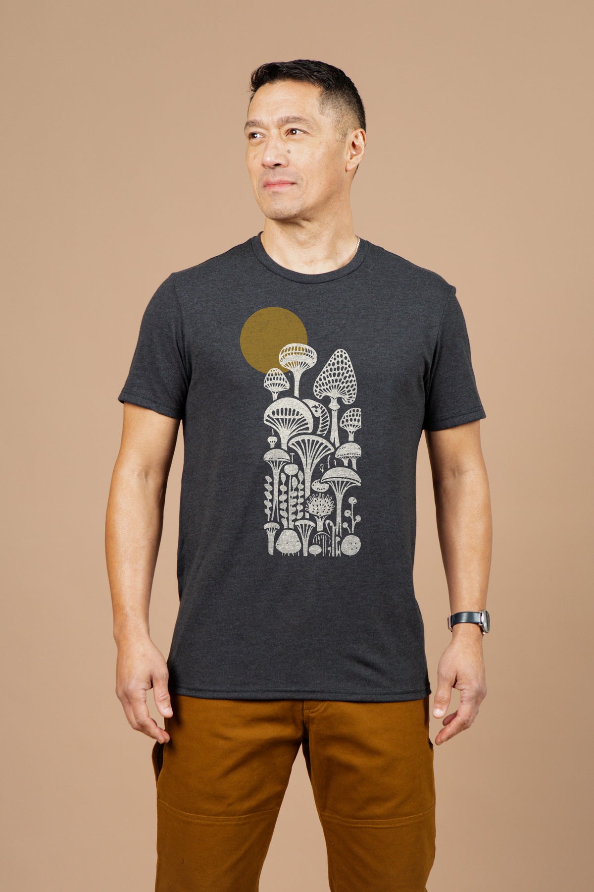 Mycology Tee in Black