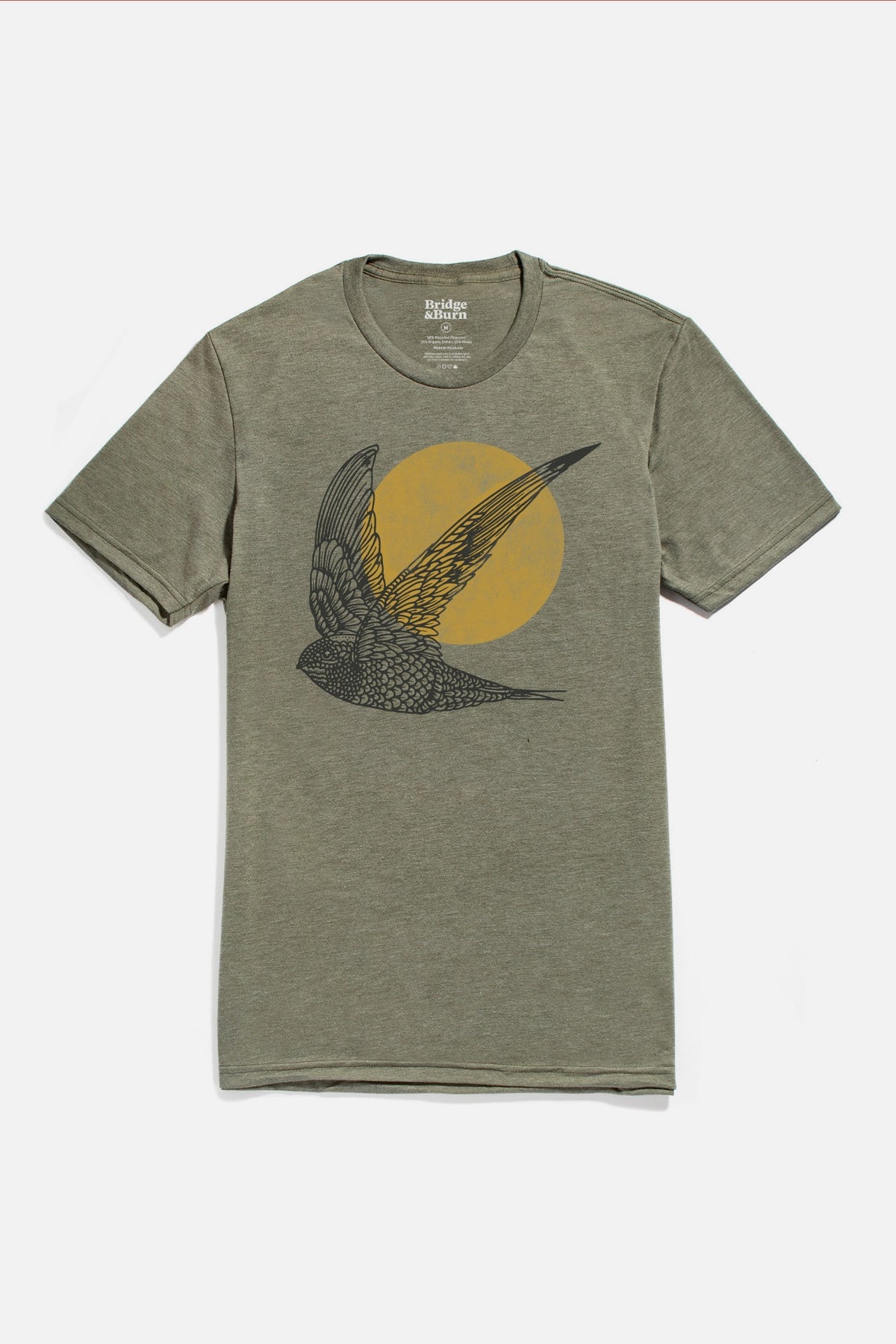 Flown Tee in Olive