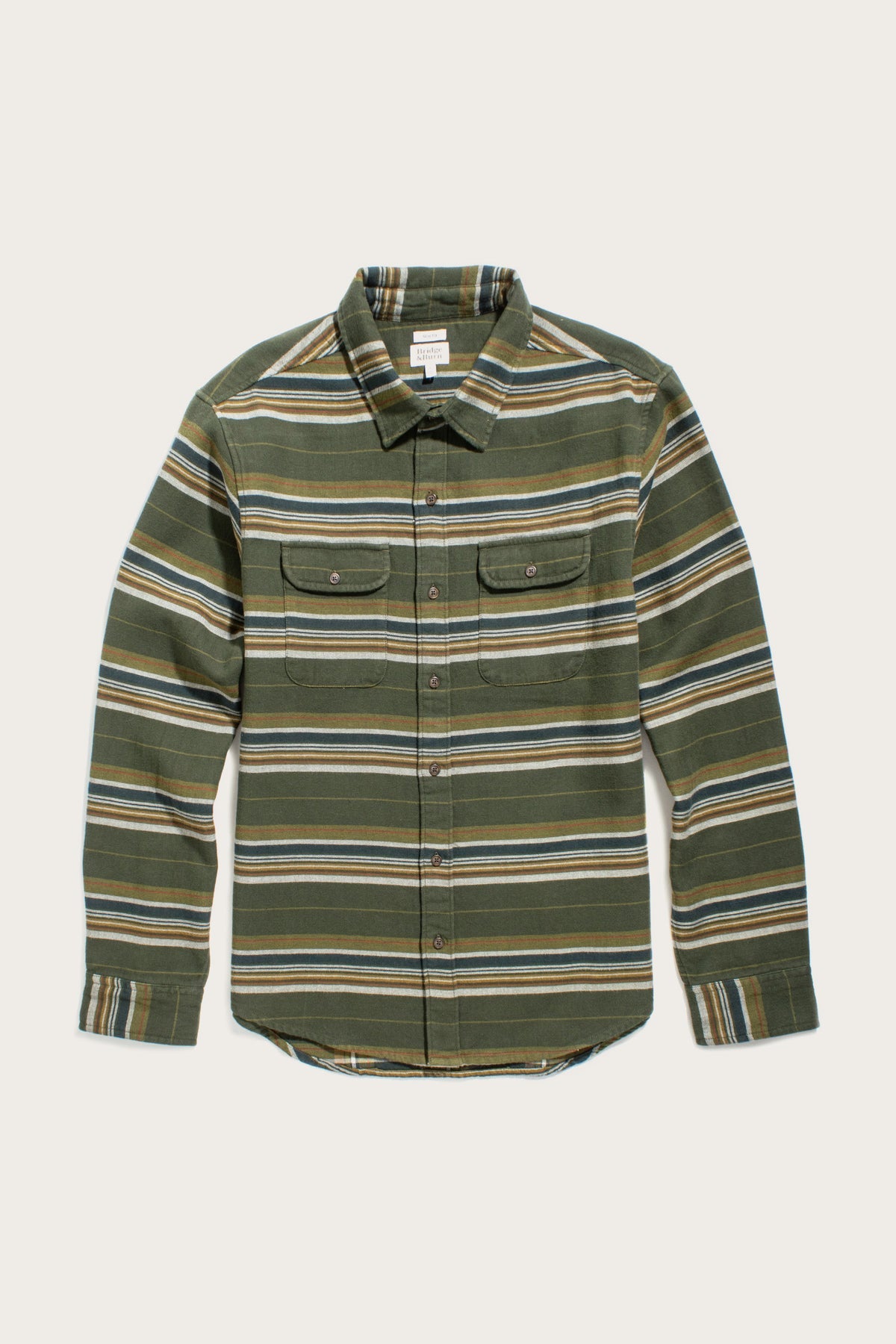 Cole Slim Shirt, Wreath Stripe