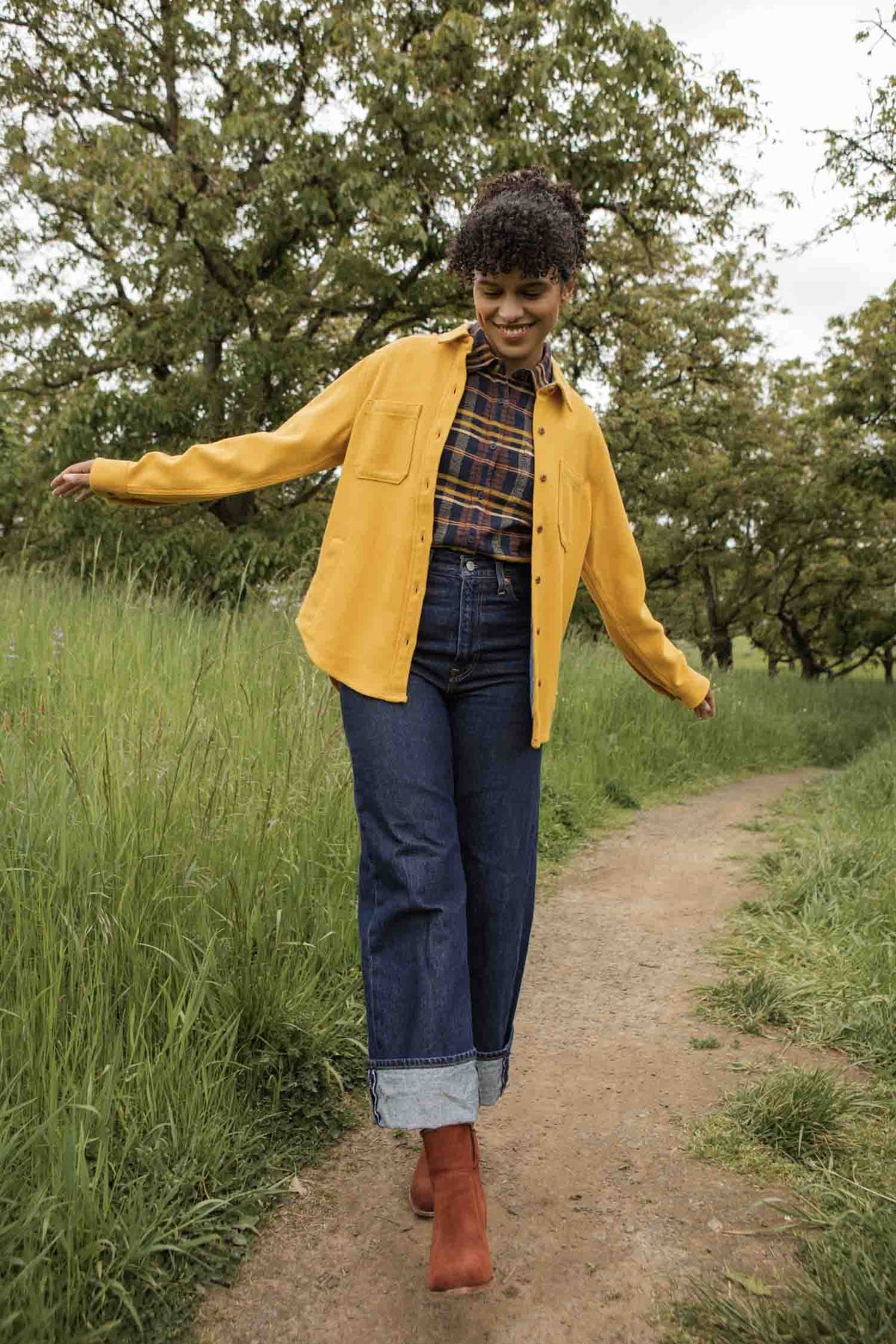Dawson Overshirt, Antique Gold