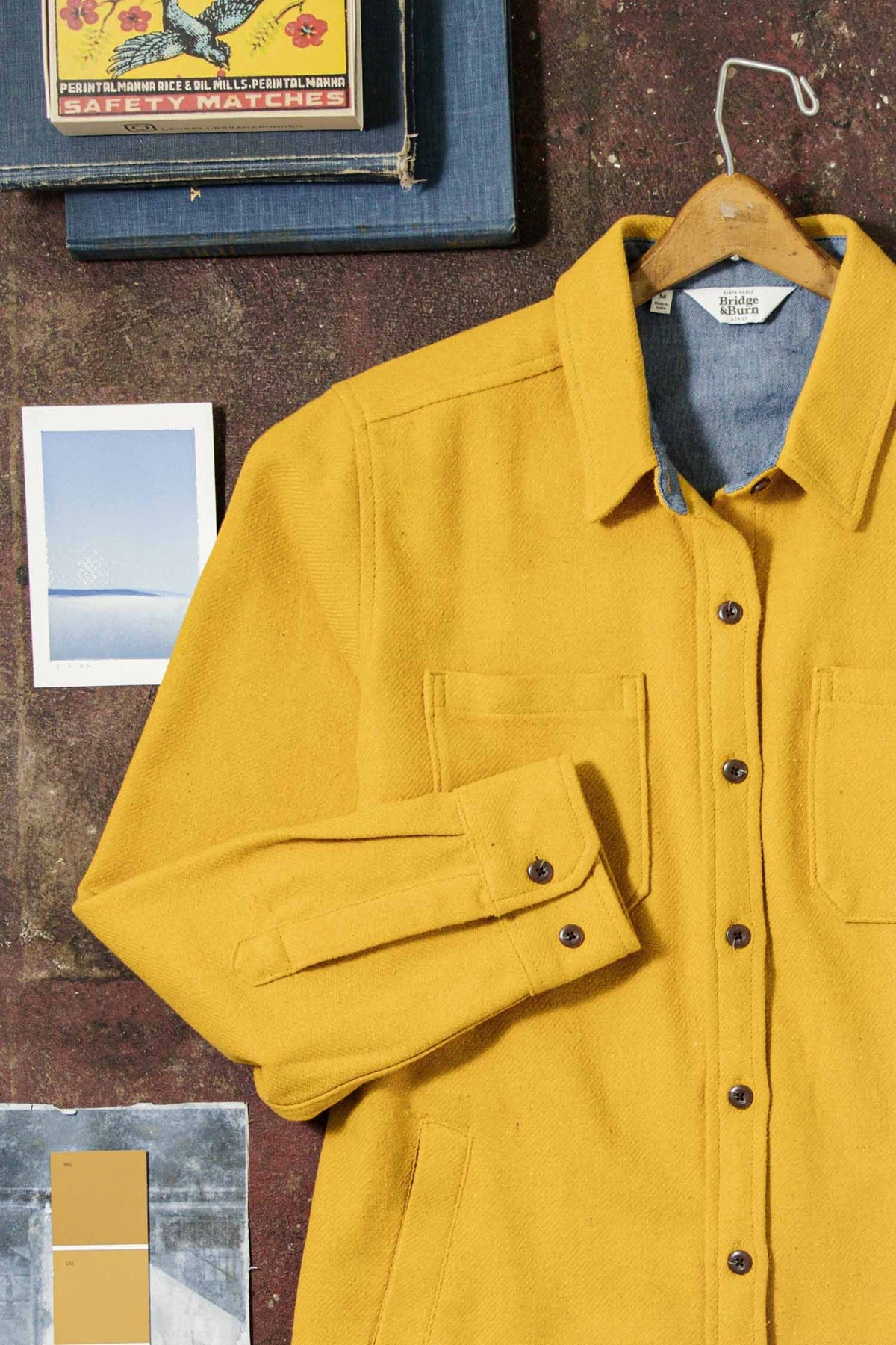 Dawson Overshirt, Antique Gold