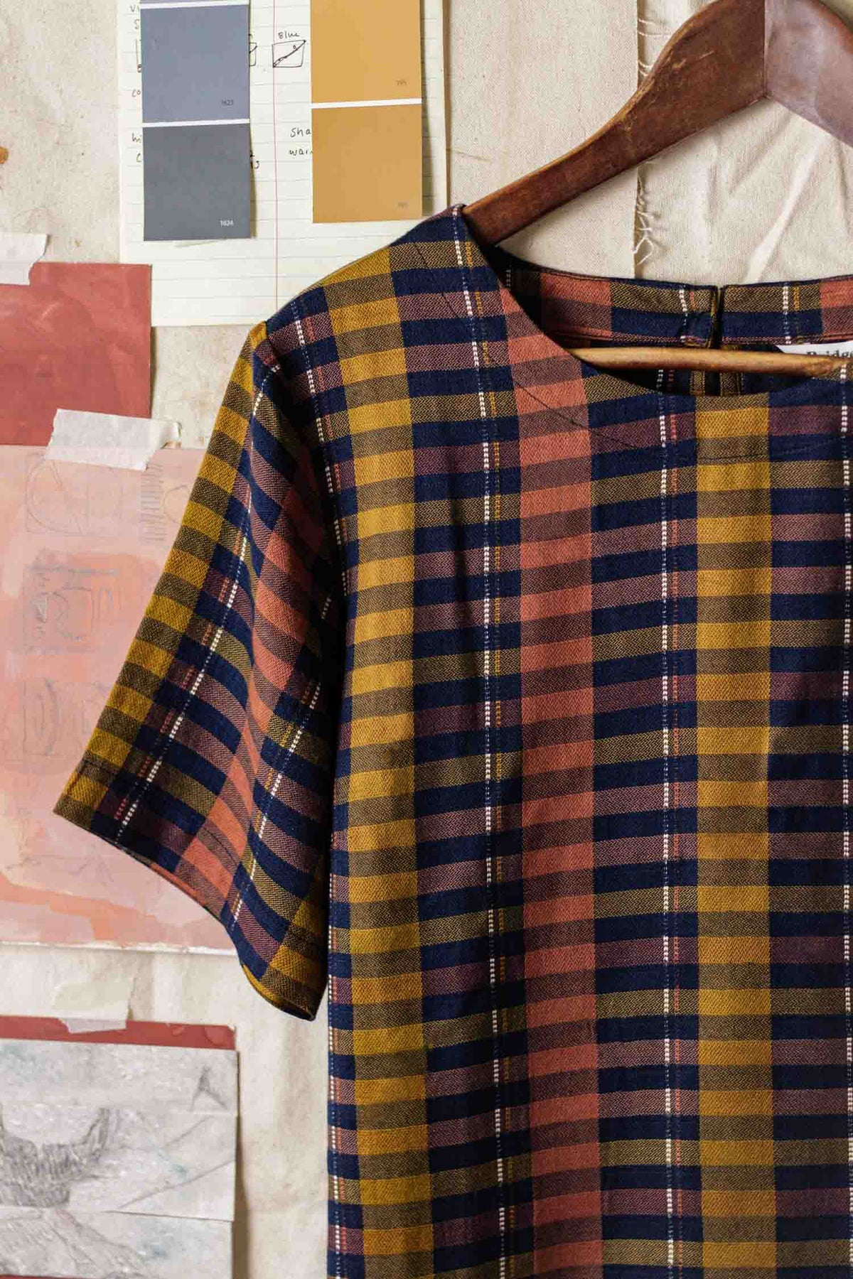 Leona Shirt, Alpenglow Stripe
