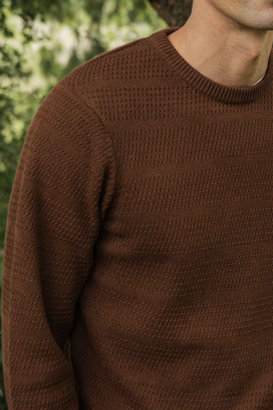 Calder Sweater in Walnut
