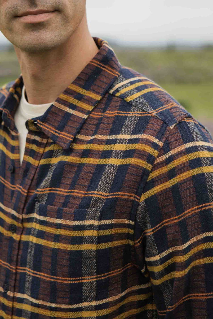Larson Shirt in Desert Dawn Plaid