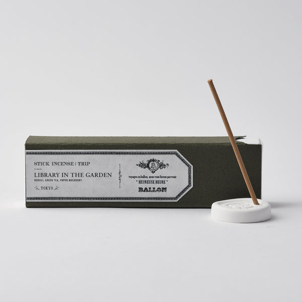 Box of 20 Incense Sticks, Library in the Garden