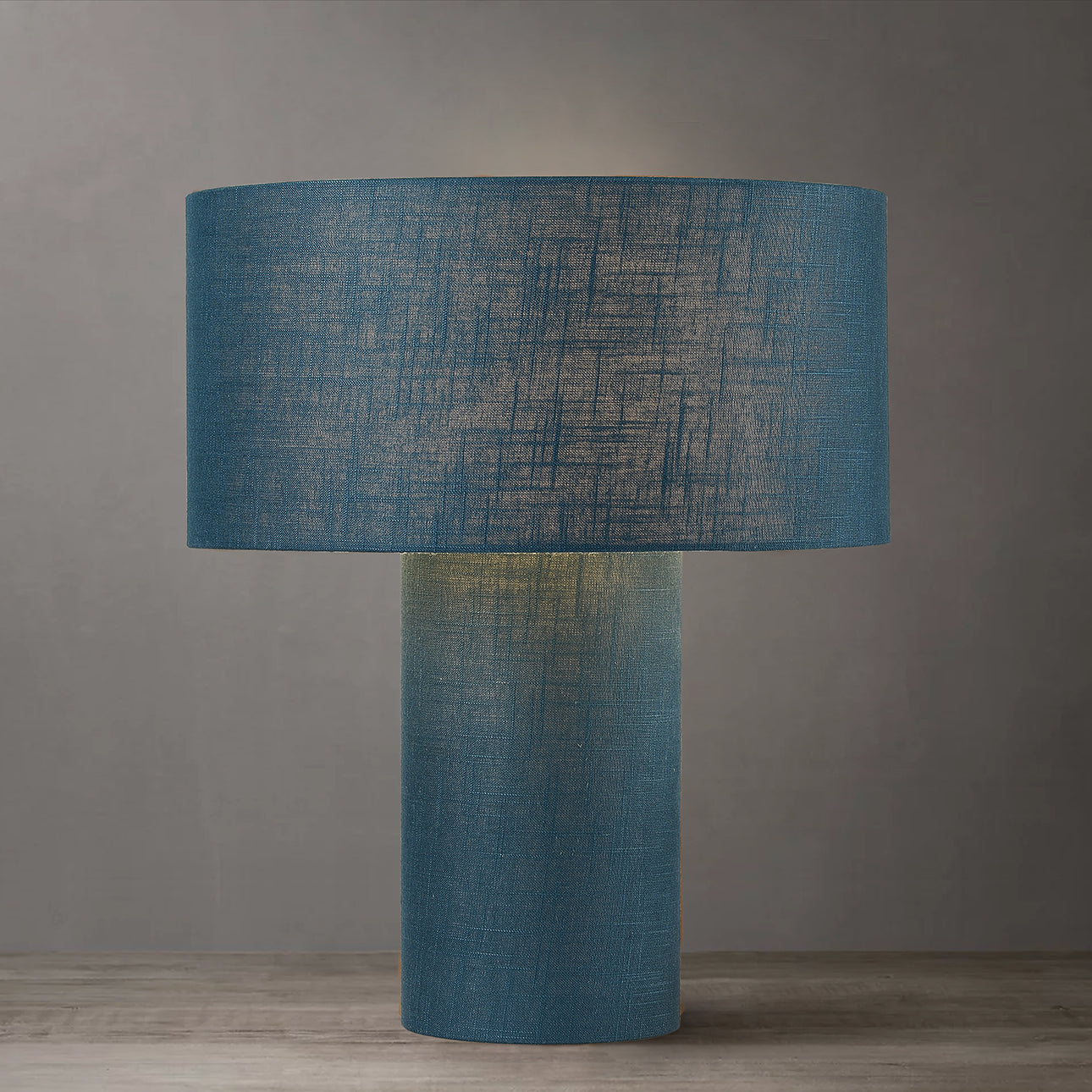 Moonlight Modern Linen Table Lamp - 20"