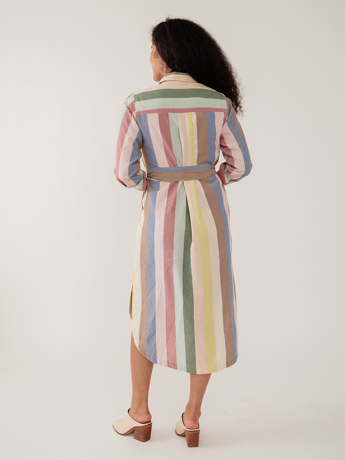 Sutton Shirtdress, Vintage Rainbow