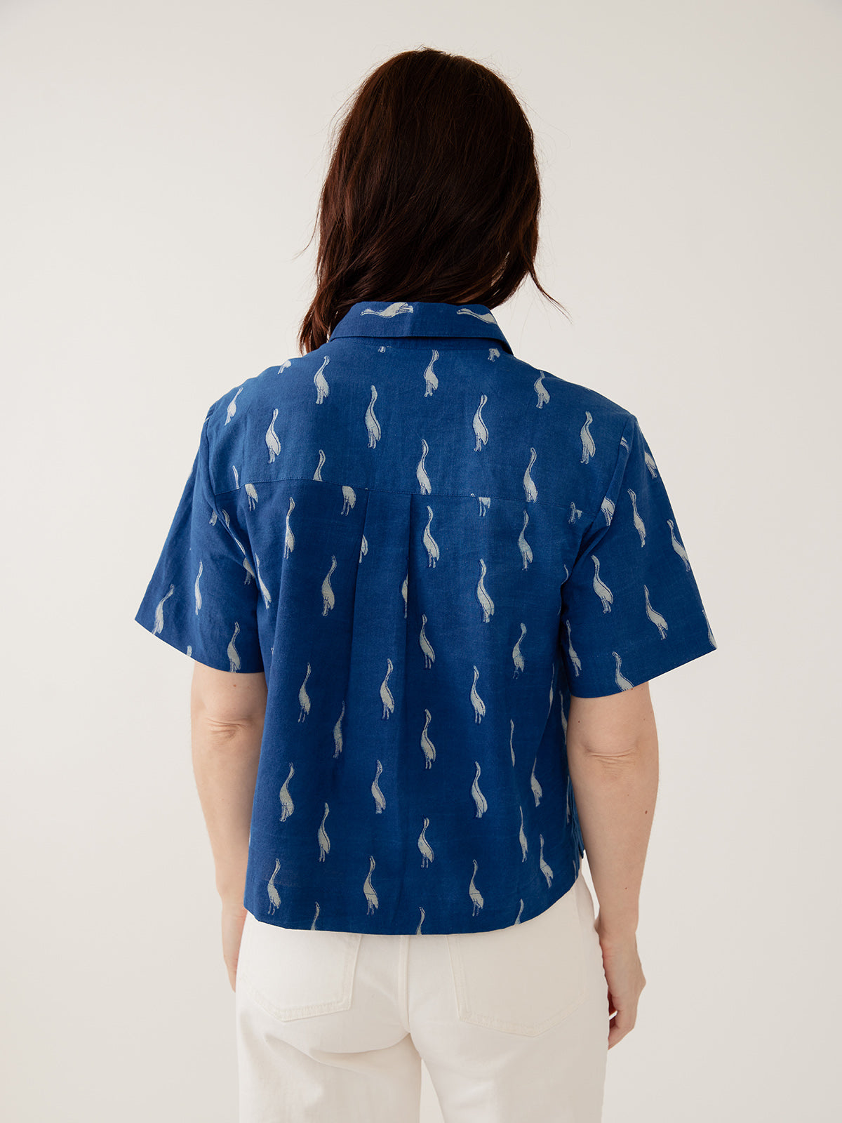 Benji Button Down Shirt - Indigo