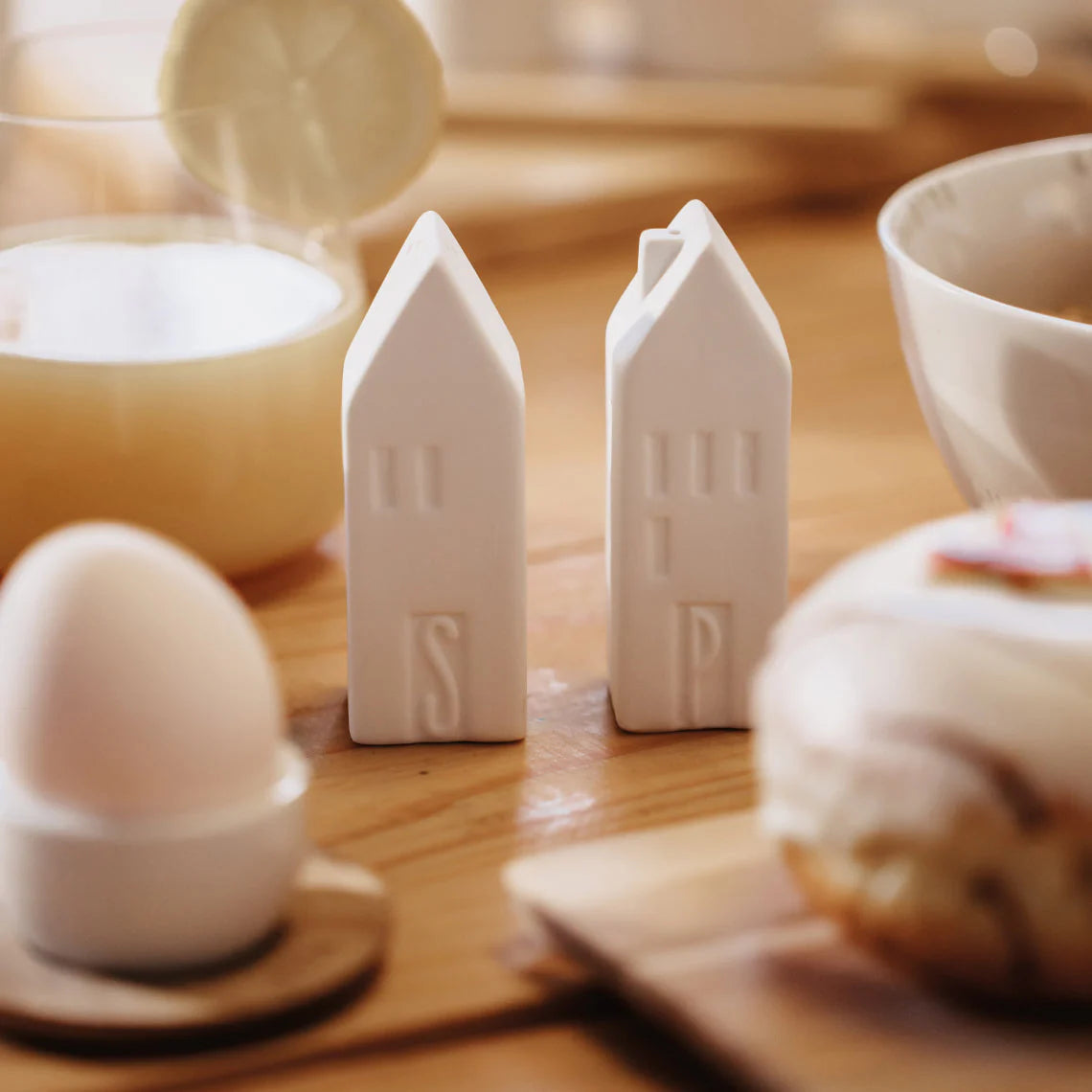 Village House Salt & Pepper Set