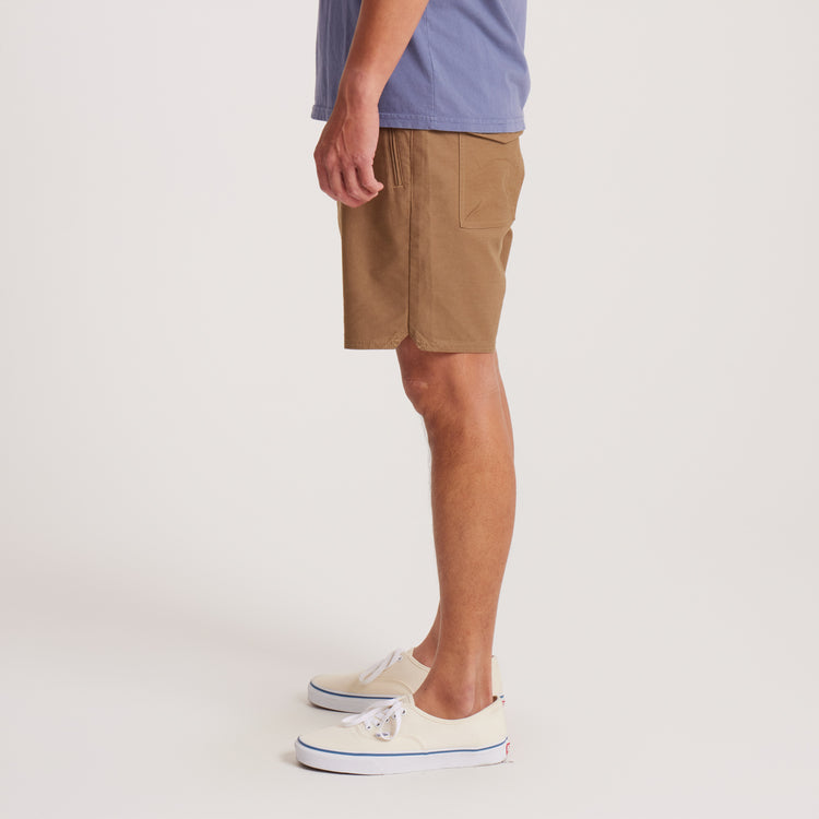 Layover Traveler Shorts, Dark Khaki