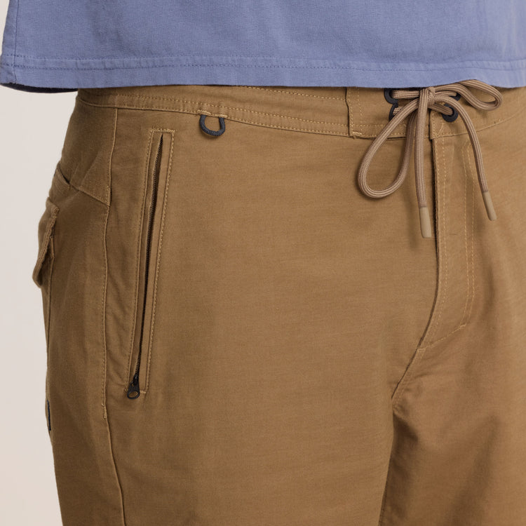 Layover Traveler Shorts, Dark Khaki