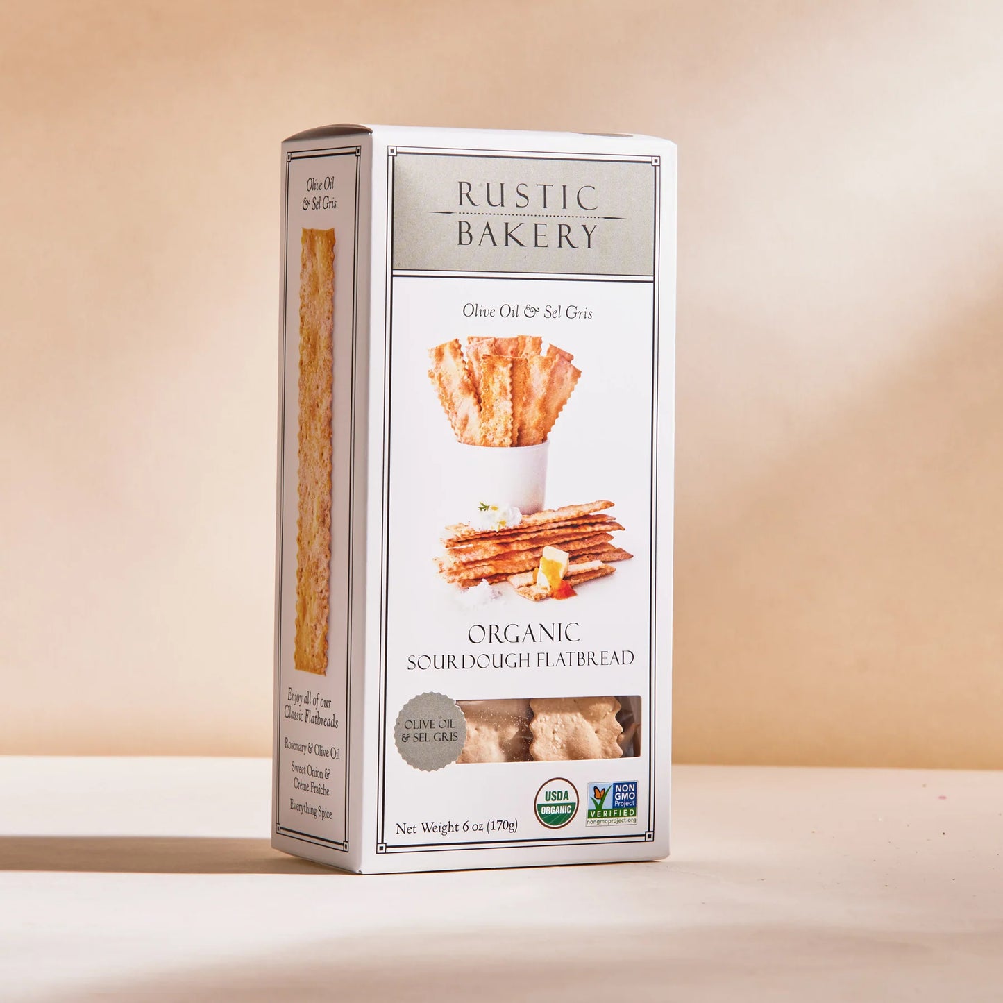 Mini Flatbread, Sea Salt