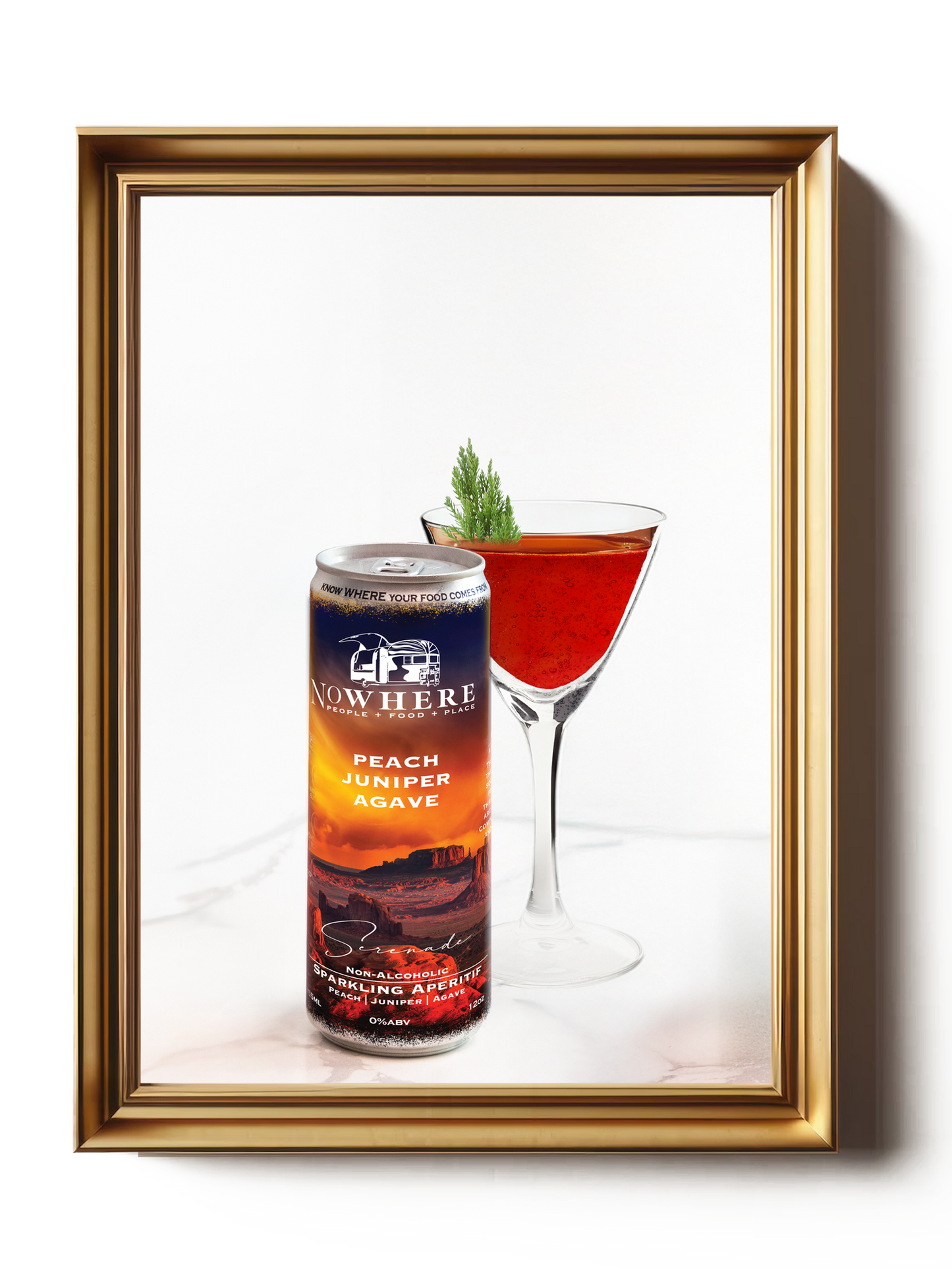 Serenade | Peach, Juniper, Agave Tonic