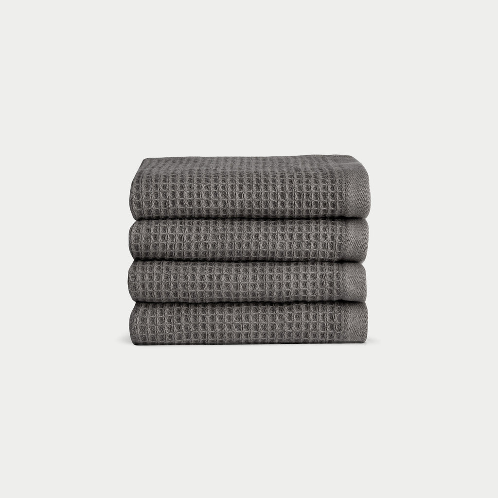 Waffle Washcloths - Set of 4