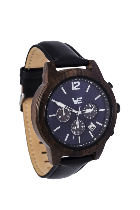 Kingsmen Wooden Watch (Sapphire Blue)