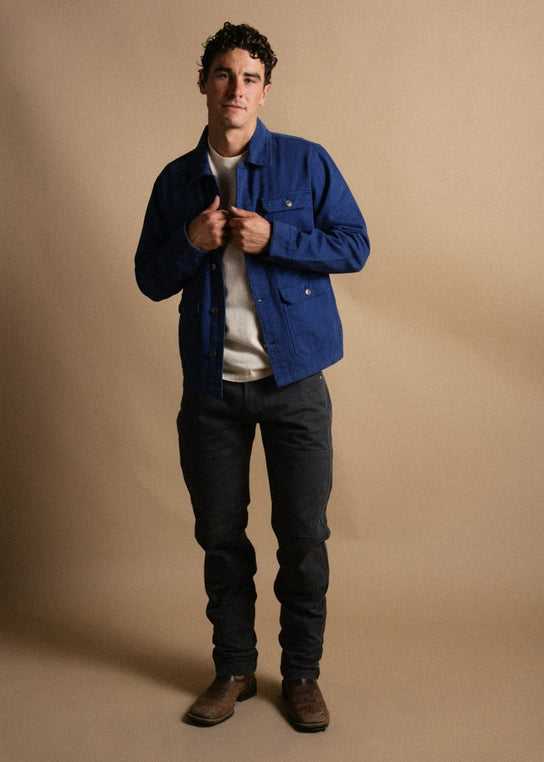 Bull Denim Hill Jacket, Charcoal