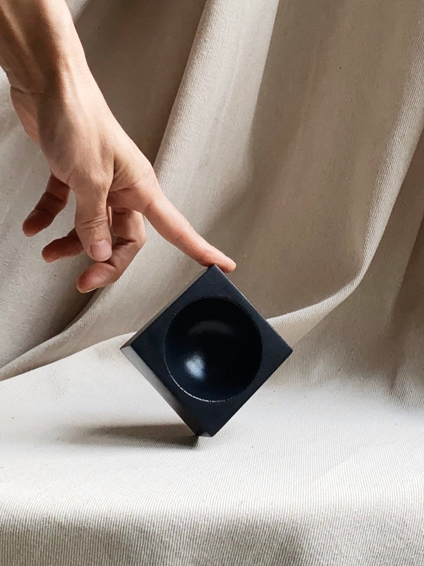 Cybus Square Concrete Bowl