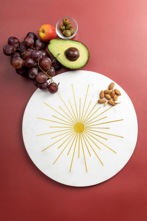 Sunshine Marble Cheese Board