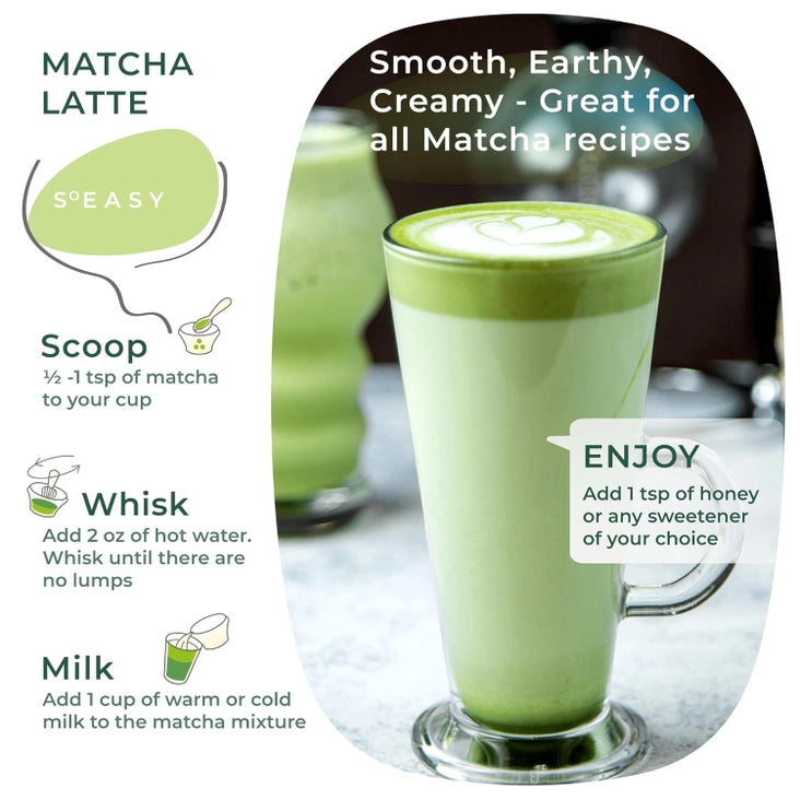 Café Grade Matcha Pouch