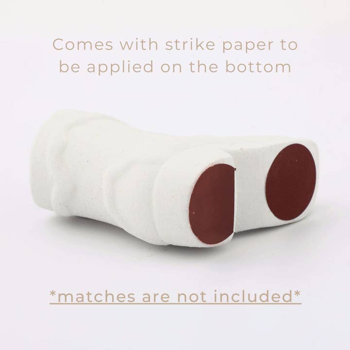 Cowboy Boot Match Holder, White