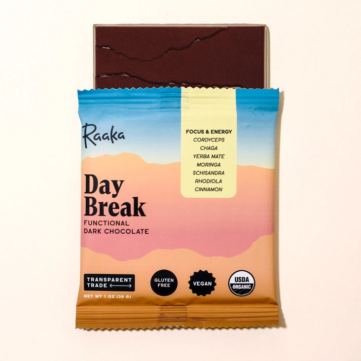 Day Break, Functional Chocolate Bar