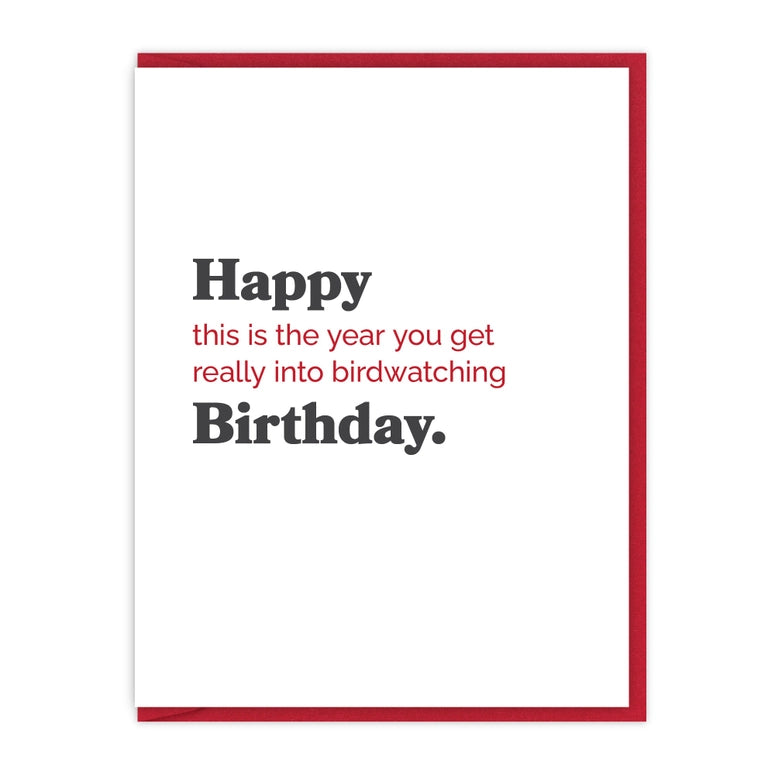 HBD Birdwatching Card