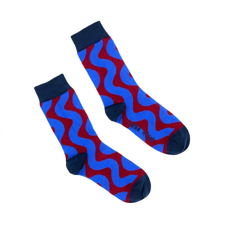 Wiggle Blue Socks