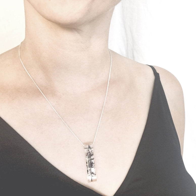 Skinny Forest Necklace