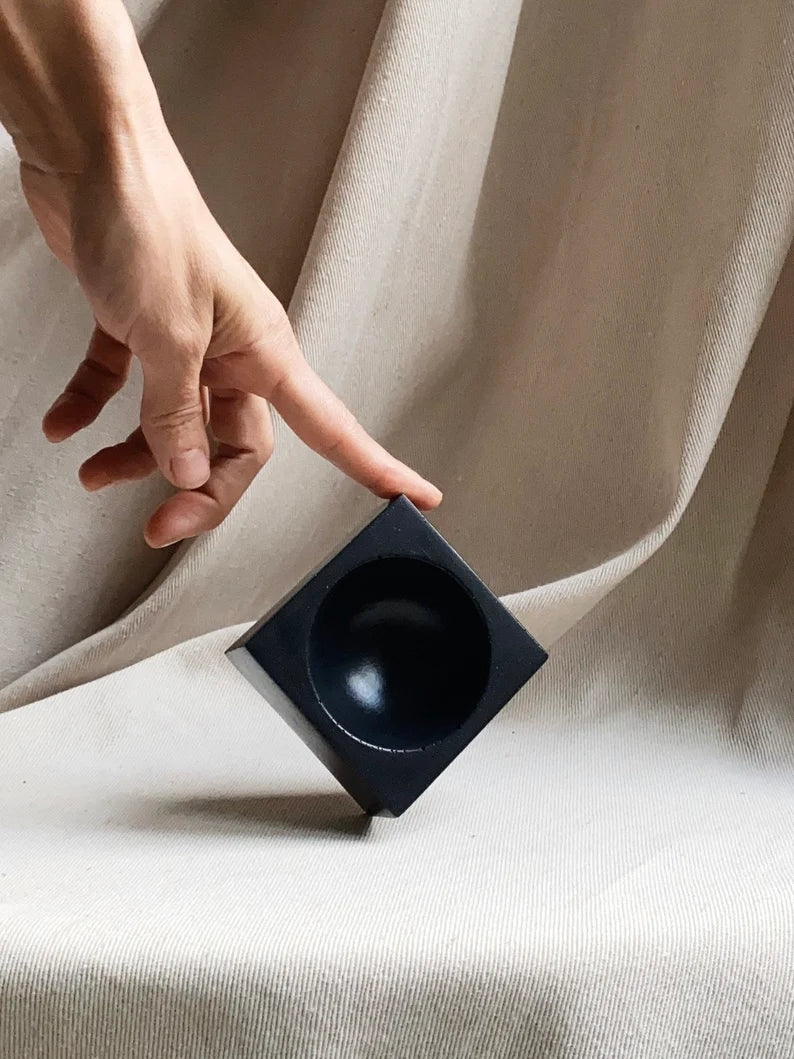 Cybus Square Concrete Bowl