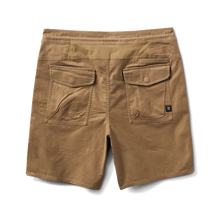 Layover Traveler Shorts, Dark Khaki