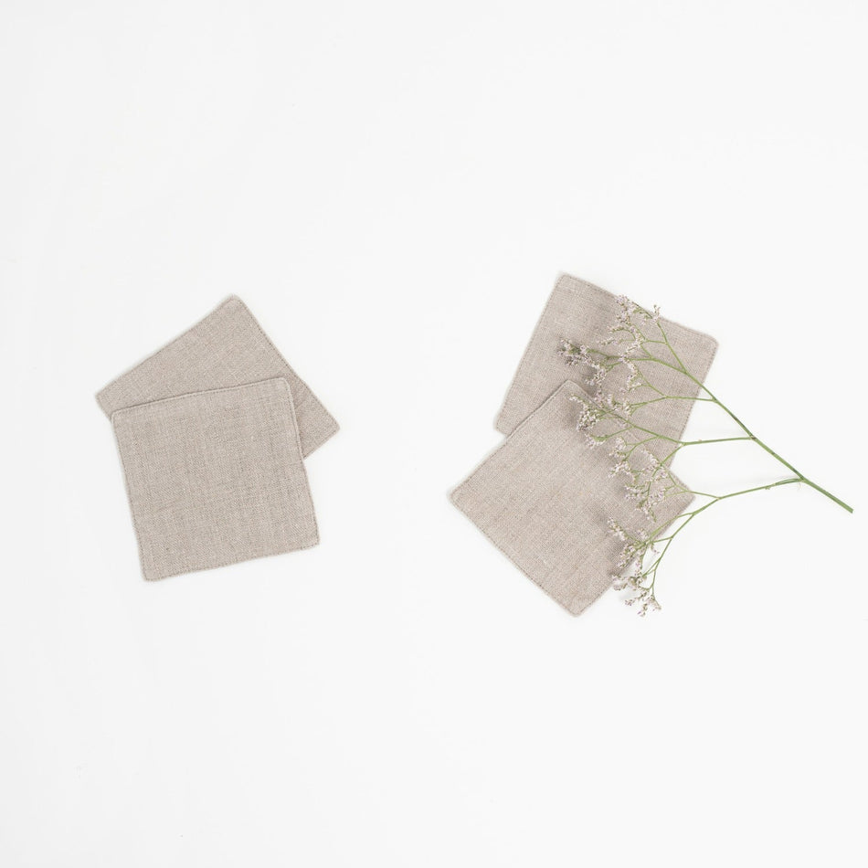 Linen Coasters set/4